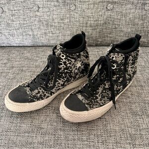 CONVERSE ALL STARS high top platform with Lunarlon size 6.5